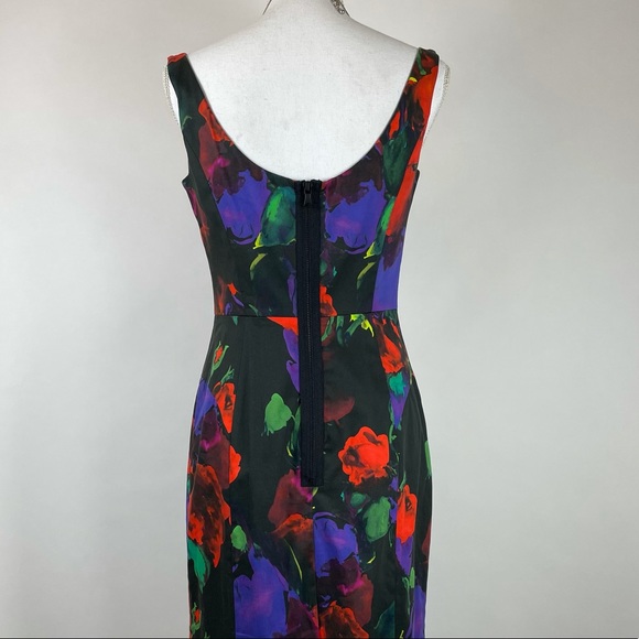Milly Sophia Floral Print Stretch Cotton Dress, 6 - Picture 8 of 11